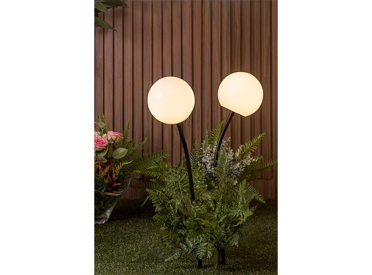 LÁMPARA EXTERIOR SFERA 20CM FIORE 3229PT - 2