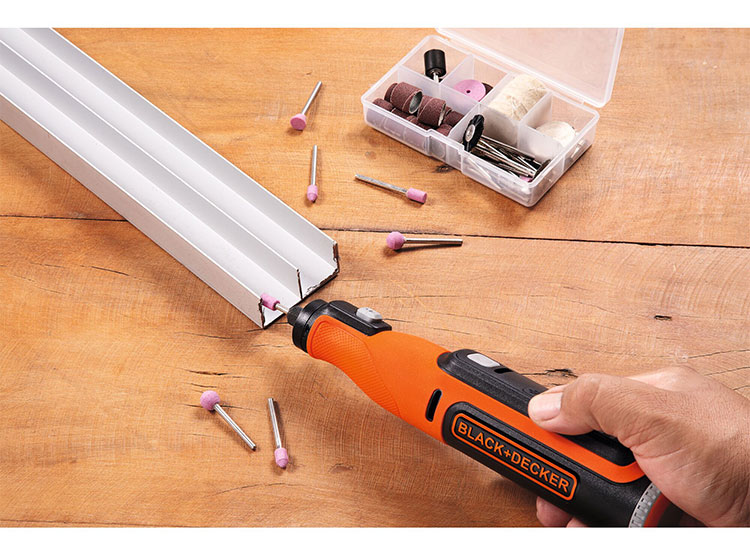 MULTIHERRAMIENTA INALAMBRICA + 35 ACCESORIOS BLACK+DECKER - 10