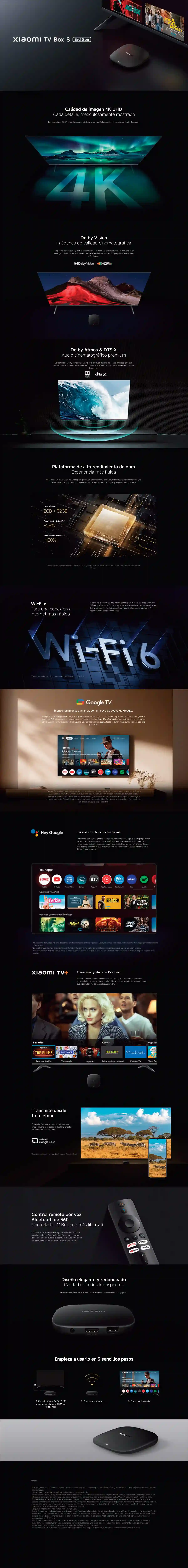 REPRODUCTOR DE STREAMING XIAOMI